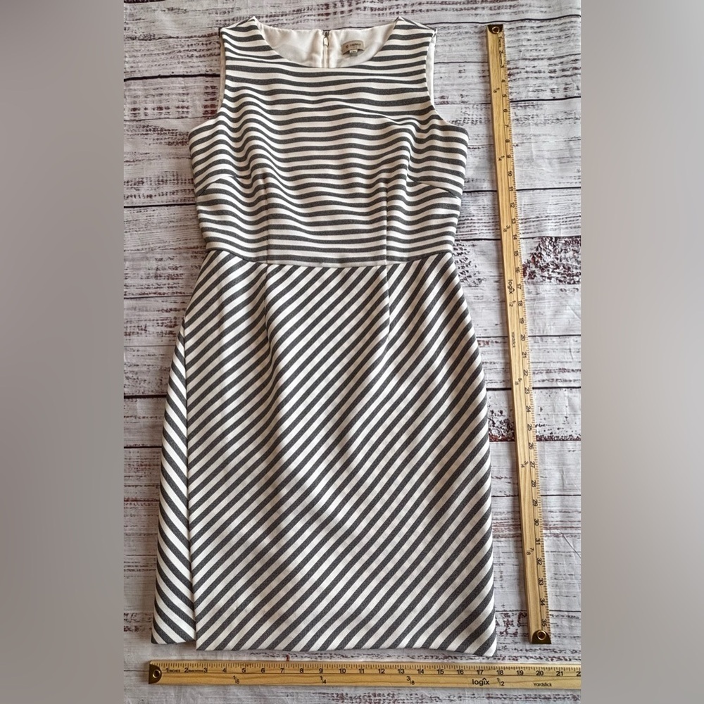 Cremieux Sleeveless Striped Dress